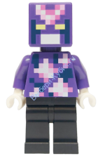 Минифигурка Лего Майнкрафт Хрустальный Рыцарь min155