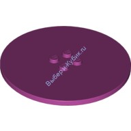 Деталь Лего Плитка Круглая 8 х 8 Цвет Маджента