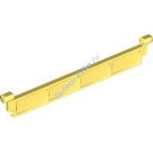 Деталь Лего Секция Гаражных Ролл-Ворот Без Ручки Цвет Ярко-Светло-Желтый