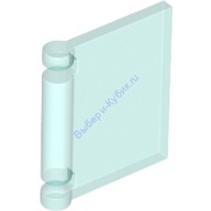 Деталь Лего Книга Передняя Обложка Цвет Прозрачно-Голубой