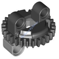 Деталь Лего Техник Поворотный Круг Малый В Сборе Цвет Светло-Серый