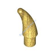 Деталь Лего Шип Коготь Рог Малый Цвет Перламутрово-Золотой
