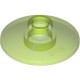 Деталь Лего Тарелка 2 х 2 Перевернутая Цвет Прозрачно-Ярко-Зеленый