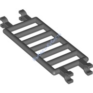 Деталь Лего Лестница 7 х 3 С 4 Защелками Цвет Темно-Серый