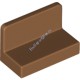 Деталь Лего Панель 1 х 2 х 1 С Закругленными Углами Цвет Карамельный