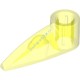 Деталь Лего Техник Бионикл Зуб 1 х 3 С Отверстием Под Ось Цвет Прозрачно-Неоново-Зеленый
