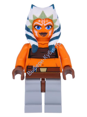 Минифигурка Лего Звёздные Войны  -  Ahsoka Tano (Padawan) - Tube Top and Belt  sw0192