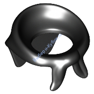 Деталь Лего Бандана Цвет Черный