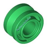 Деталь Лего Диск 11 Мм D х 8 Мм С Центральным Желобом Цвет Зеленый
