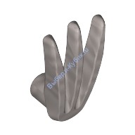 Деталь Лего Коготь С Лезвиями Цвет Перламутрово-Светло-Серый