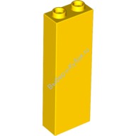 Деталь Лего Кубик 1 х 2 х 5 Цвет Желтый