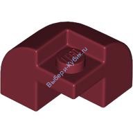 Деталь Лего Кубик Модифицированный 2 х 2 х 1 1/3 С Утопленной Шпилькой Цвет Темно-Красный