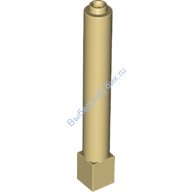 Деталь Лего Опора 1 х 1 х 6 Массив Колонны Цвет Песочный