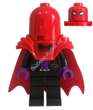  Минифигурка Лего -  Красный Капюшон, Фильм LEGO о Бэтмене, серия 1 (только минифигурка без подставки и аксессуаров)  coltlbm11