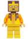 Минифигурка Лего Майнкрафт Золотой Рыцарь min156