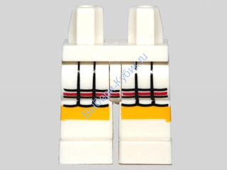 Деталь Лего Ноги Цвет белый