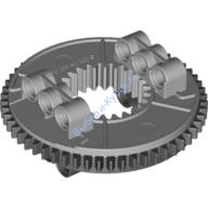 Деталь Лего Техник Большой Поворотный Круг В Сборе Цвет Темно-Серый