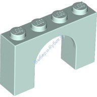 Деталь Лего Арка 1 х 4 х 2 Цвет Светлая Аква