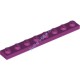 Деталь Лего Пластина 1 х 8 Цвет Маджента