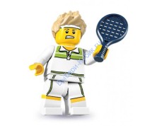 Минифигурка Лего коллекционные (без упаковки) Теннисист 