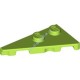 Деталь Лего Пластина Клин 4 х 2 Заостренная Левая Цвет Лайм