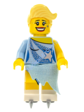 Минифигурка Лего - Ice Skater, Series 4