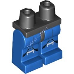 Деталь Лего Ноги С Рисунком Цвет Черный