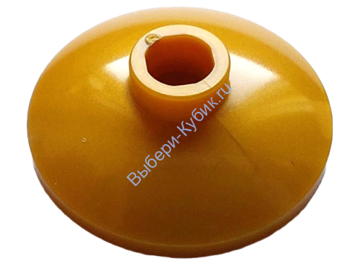 Деталь Лего Тарелка 2 х 2 Перевернутая Цвет Перламутрово-Золотой