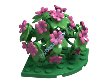 Набор Деталей Лего От Выбери Кубик КУСТ НА ПОЛЯНКЕ