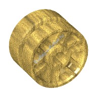 Деталь Лего Диск 14 Мм D х Мм С Центральным Желобом Поддельными Болтами И 6 Двойными Спицами Цвет Перламутрово-Золотой