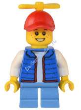 Минифигурка Лего Сити Билли