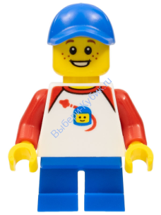 Минифигурка Лего Сити Мальчик