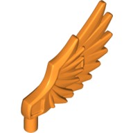 Деталь Лего Крыло Цвет Оранжевый