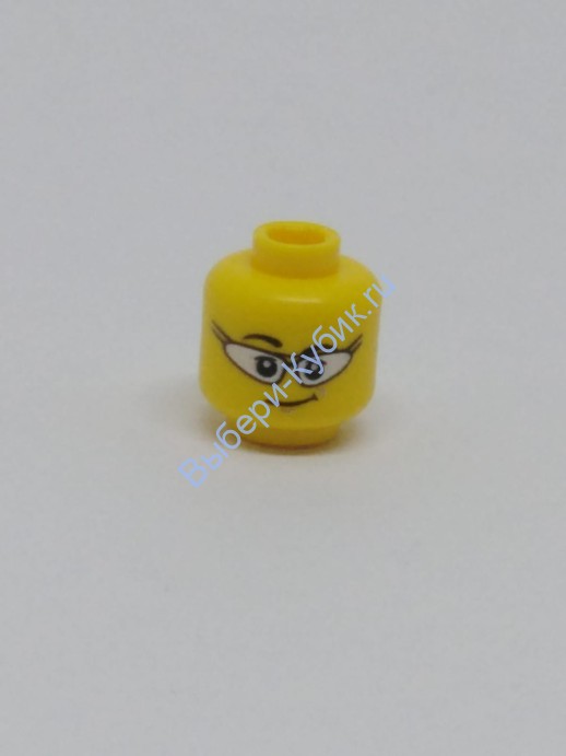 Деталь Аналог Совместимый С Лего Голова Минифигурки Цвет Желтый
