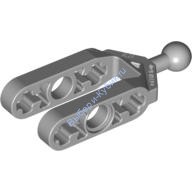Деталь Лего Техник Рычаг Поворотного Кулака С Шаровым Соединением Цвет Светло-Серый