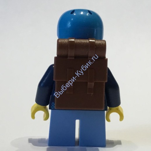 Минифигурка Лего Сити Мальчик - Скейтбордист cty1332