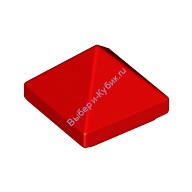 Деталь Лего Скос 45 1 х 1 х 2/3 Четверной Свод Цвет Красный