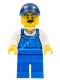 Минифигурка Лего Сити - Рабочий