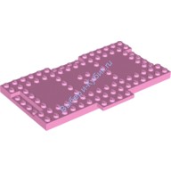 Деталь Лего Кубик Модифицированный 8 х 16 С 1 х 4 Выемкой И С 1 х 4 Пластиной Цвет Ярко-Розовый