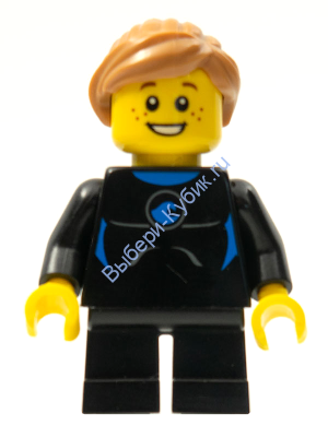 Минифигурка Лего Сити Аквалангист