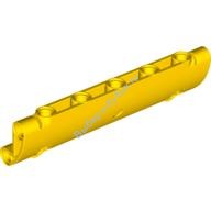 Деталь Лего Техник Панель Изогнутая 11 х 3 С 2 Отверстиями Цвет Желтый