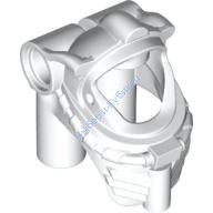 Деталь Лего Подводный Шлем Цвет Белый