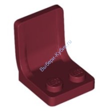 Деталь Лего Стул / Сидение 2 х 2 Цвет Темно-Красный