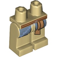 Деталь Лего Ноги с Рисунком Цвет Песочный