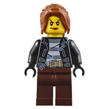 Минифигурка лего Сити - Мошенница cty0631
