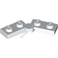 Деталь Лего Петля Пластина 1 х 4 Цвет Белый