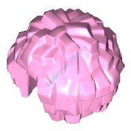 Деталь Лего Помпон Цвет Ярко-Розовый