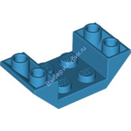 Деталь Лего Скос Перевернутый 45 4 х 2 Двойной Цвет Темно-Лазурный