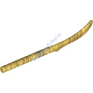 Деталь Лего Меч Эльфийского Воина Цвет Перламутрово-Золотой