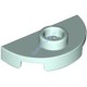 Деталь Лего Пластина Круглая 1 x 2 Половинка С Перемычкой Цвет Светлая Аква